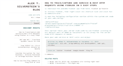 Desktop Screenshot of alextsilverstein.com